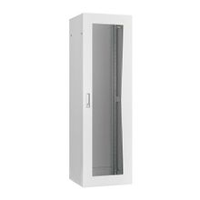 Напольный шкаф серии lite 19", 42u, стеклянная дверь, Ш600хВ1967хГ600мм, в разобранном виде, серый (tfi-426060-gmmm-gy) tlk
