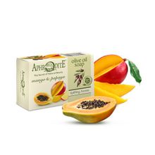 Мыло оливковое с манго и папайей Aphrodite 100г