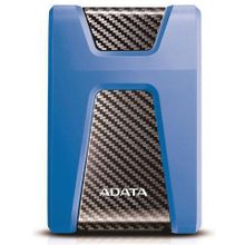 Внешний жесткий диск A-DATA DashDrive Durable HD650 1TB, 2.5, USB 3.0, синий, AHD650-1TU31-CBL