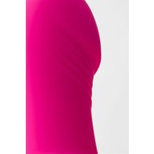 Розовая силиконовая вибровтулка Marley - 12,5 см. Розовый