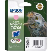 Картридж струйный Epson T0796 C13T07964010 светло-пурпурный (11.1мл) для Epson P50 PX660