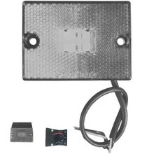 ТехАвтоСвет 70-01-1 Фонарь маркерный белый универсальный с кронштейном 70.3731-01-1 ТехАвтоСвет