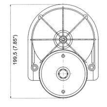 Ultraflex Рулевая машинка чёрная Ultraflex T-85 38439Z