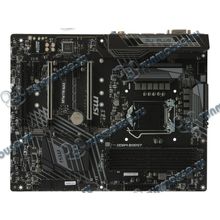 Мат. плата Socket1151 MSI "Z370 SLI PLUS" (iZ370, 4xDDR4, M.2, SATA III, RAID, 3xPCI-E, DVI, HDMI, 1Гбит LAN, USB3.1, ATX) (ret) [140779]