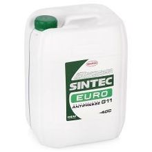 Антифриз Sintec Euro G11 зеленый, 10 кг