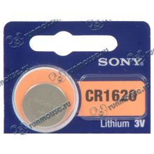 Батарейка Sony 3.0В CR1620 (1шт. уп.) (ret) [140402]