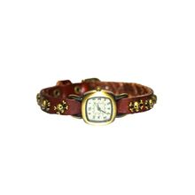 Женские часы с кожаным браслетом milano art 7020