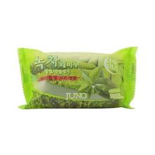 Мыло-скраб с зеленым чаем Juno Sangtumeori Peeling Soap Green Tea 3х120г