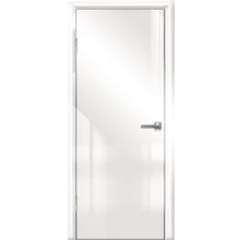  Двери "модерн" 500 al 7 белый глянец алюминиевая кромка дг