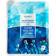 Deoproce Color Synergy Blue Clear Healthy Lifting 1 тканевая маска