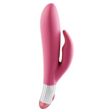 Розовый вибратор Lovely Vibes Rabbit - 18,5 см. (47890)
