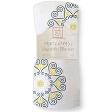 SwaddleDesigns Marquisette Medallions желтая