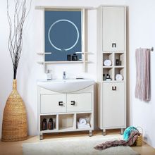 Бриклаер Мебель для ванной Хоккайдо 85 светлая лиственница