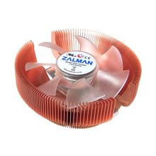 Вентилятор Zalman 7500-CU LED для процессоров, 110мм (775 AM2 754 939 940), синяя подсветка, медь