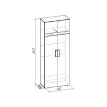 ПМ: Глазов Hyper Шкаф для одежды 2