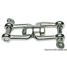 Osculati Shackle shackle swivel AISI 316 5 mm, 01.428.99