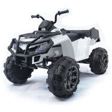 Детский квадроцикл Grizzly Next White 4WD с пультом управления 2.4G - BDM0909