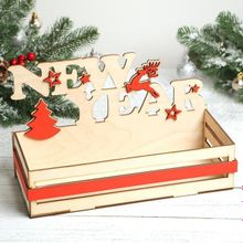 Полка сувенирная New Year! 20 х 32,5 см