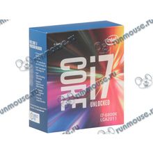 Процессор Intel "Core i7-6800K" (3.40ГГц, 6x256КБ+15МБ, EM64T) Socket2011-v3 (Box) (ret) [138753]