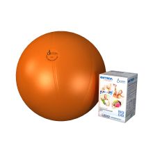 Альпина Пласт гимнастический 55 см оранжевый