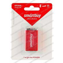 Батарейка SmartBuy 6LR61 (9V) alkaline блист-1