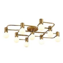 Italline Потолочная люстра Italline Vega PL 6088 9 bronze ID - 497964