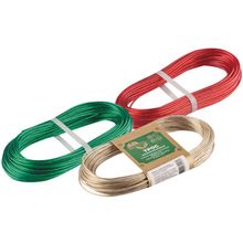 Трос металлополимерный красный ПР-3.0x20 м СибрТех 47644