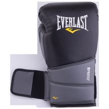 Everlast Перчатки боксерские Protex2 GEL, 10oz, к з, черные