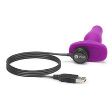 b-Vibe Анальная вибропробка цвета фуксии NOVICE REMOTE CONTROL PLUG FUCHSIA - 10,2 см. (фуксия)