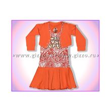 ВК Стиль Комплект (платье и болеро) д дев 11592 оранжевый