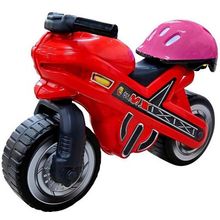 Полесье 46765 Каталка-мотоцикл MOTO  MX со шлемом