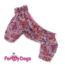 Пыльник для собак ForMyDogs для девочки розовый 193SS-2016 F