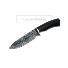 Нож Бобр (дамасская сталь)-ручная ковка