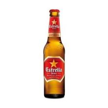 Пиво Эстрелла Дамм, 0.330 л., 4.6%, фильтрованное, светлое, стеклянная бутылка, 0