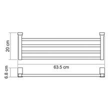 WasserKRAFT Полка для полотенец Exter K-5211