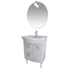 Triton Мебель для ванной Лира 55 L с ящиками