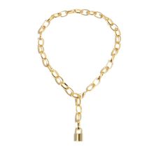 Колье-цепь "Замок" (арт. 78504-10)