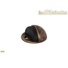 Ограничитель для двери напольный Melodia 809 Античная бронза