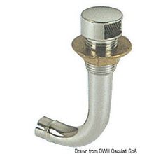 Osculati Fuel vent chromed brass elbow 90° right 16 mm, 20.287.91