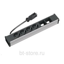 Блок розеток Bachmann Coni c 4 розетками + 2 пустых модуля (912.007)