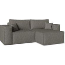 Смарт Диван угловой Лофт 2-х местный еврокнижка Dream grey