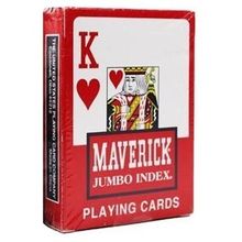 Карты "Maverick Jumbo Red blue" (1000692)