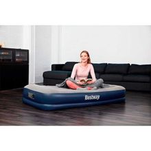 Односпальная надувная кровать Bestway 67723 Tritech Airbed + насос (191х97х36см)