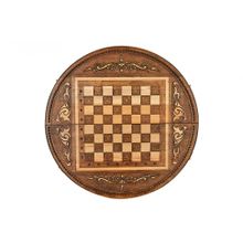 Шахматы + нарды резные "Аревик" 60, Mkhitaryan (DM107-6)