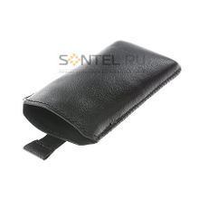 Чехол с язычком (SOFT) Samsung S5310 черный