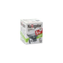 Лампа светодиодная Navigator 94 262 NLL-MR16-5W-12V-3K-GU5.3