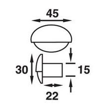 Batsystem Светильник светодиодный для трапа Batsystem Frilight Steplight 8871V 12 В 0,25 Вт белый корпус синий свет
