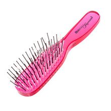 Щетка для распутывания детских волос с ультра-мягкими щетинками цвет розовый Hercules Junior 8106 Pink