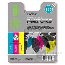 Cactus C8766HE Картридж CS-C8766 135 трехцветный для DeskJet 5743 6543 6843,6213 7313 7413