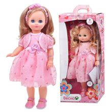 Весна Лиза в платье с розочками со звуком 42 см